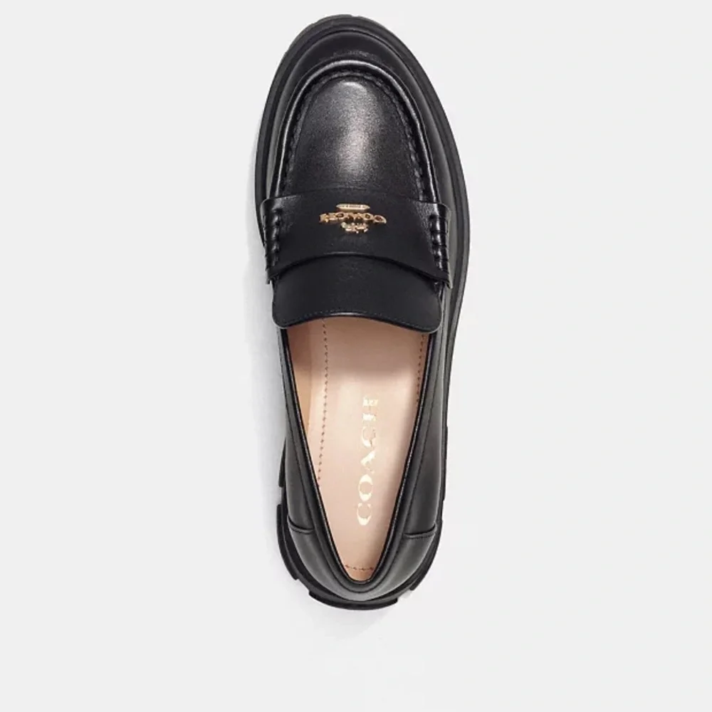 NWT Coach Ruthie Loafer in Box Brand New Women’s Size 9 Black - Picture 3 of 12